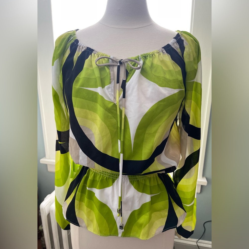 MICHAEL MICHAEL KORS SPRING BLOUSE, SIZE S